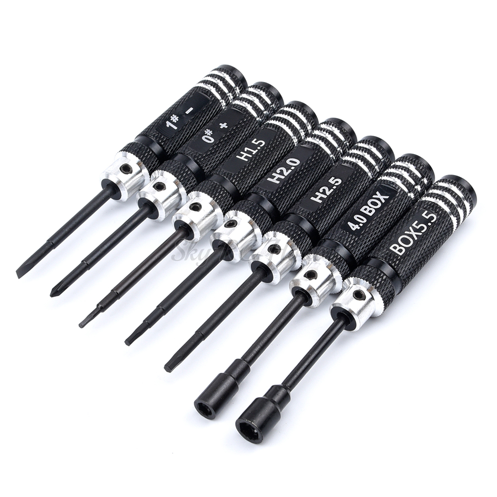 Rc Hobby Tools - 7 Pçs/set 0/1/1.5/2/2.5/4/5.5 milímetros DIY Hexagonal