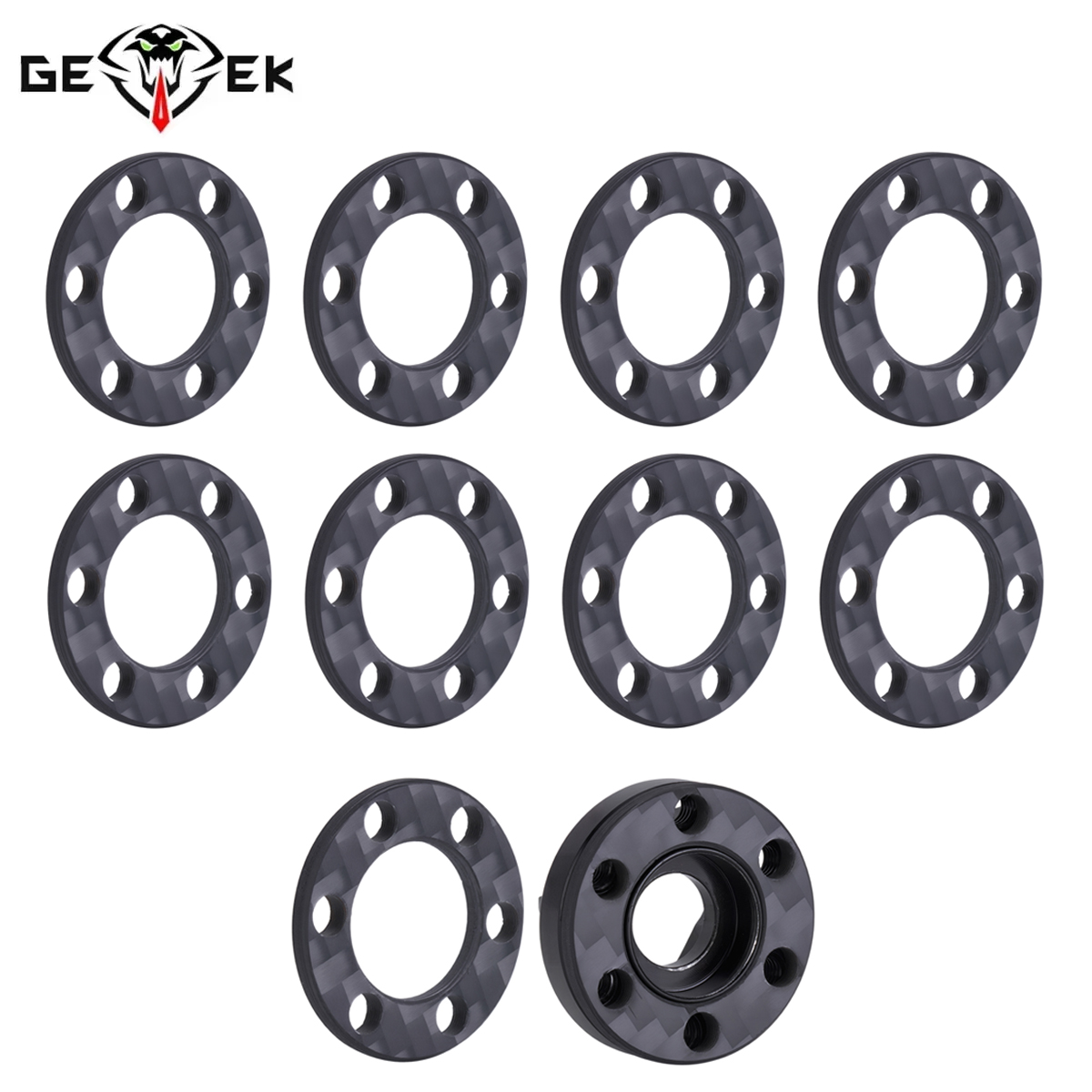 Wheel Hex Adapter - 4/8 Peças Adaptador de Extensão de
