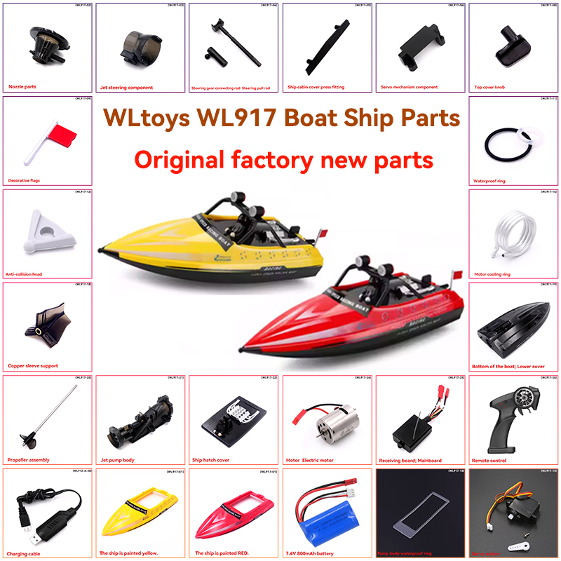Rc Hobby Tools - Peças para Barco RC WLtoys WL917: