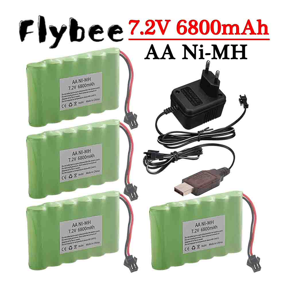 Rc Hobby Rc - Ni-mh 7.2v 6800mah sm plug bateria