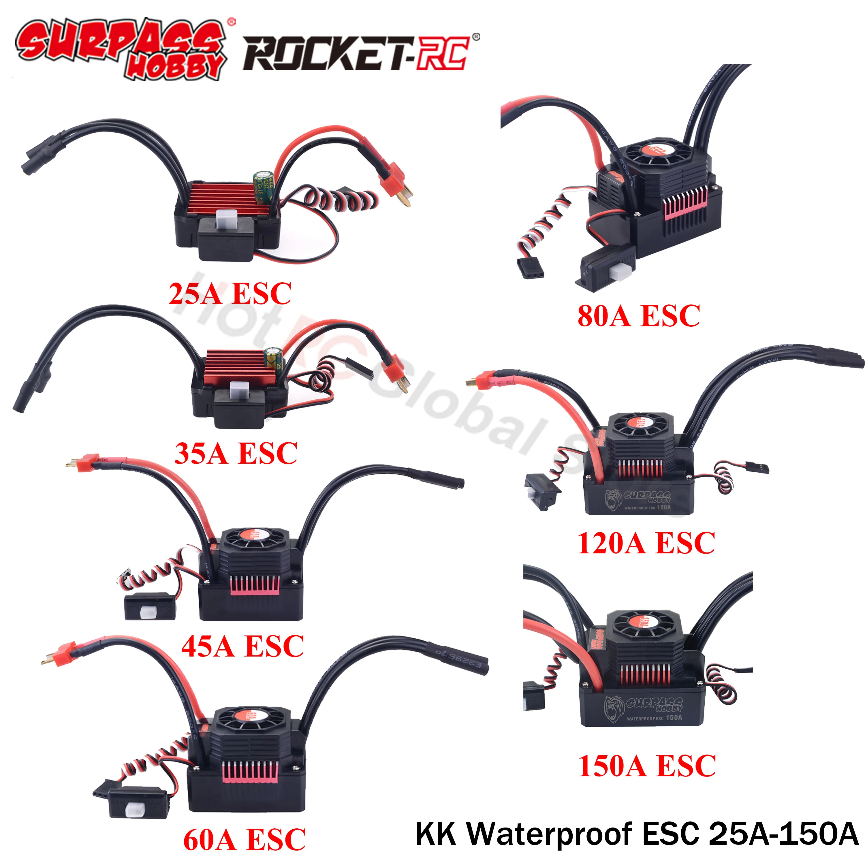 Rc Hobby Rc - ESC Brushless à Prova d'Água SURPASS