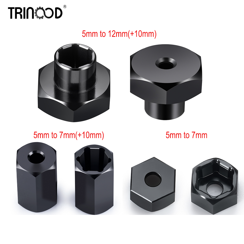 Wheel Hex Adapter - TRINOOD-liga de alumínio Hex roda cubo