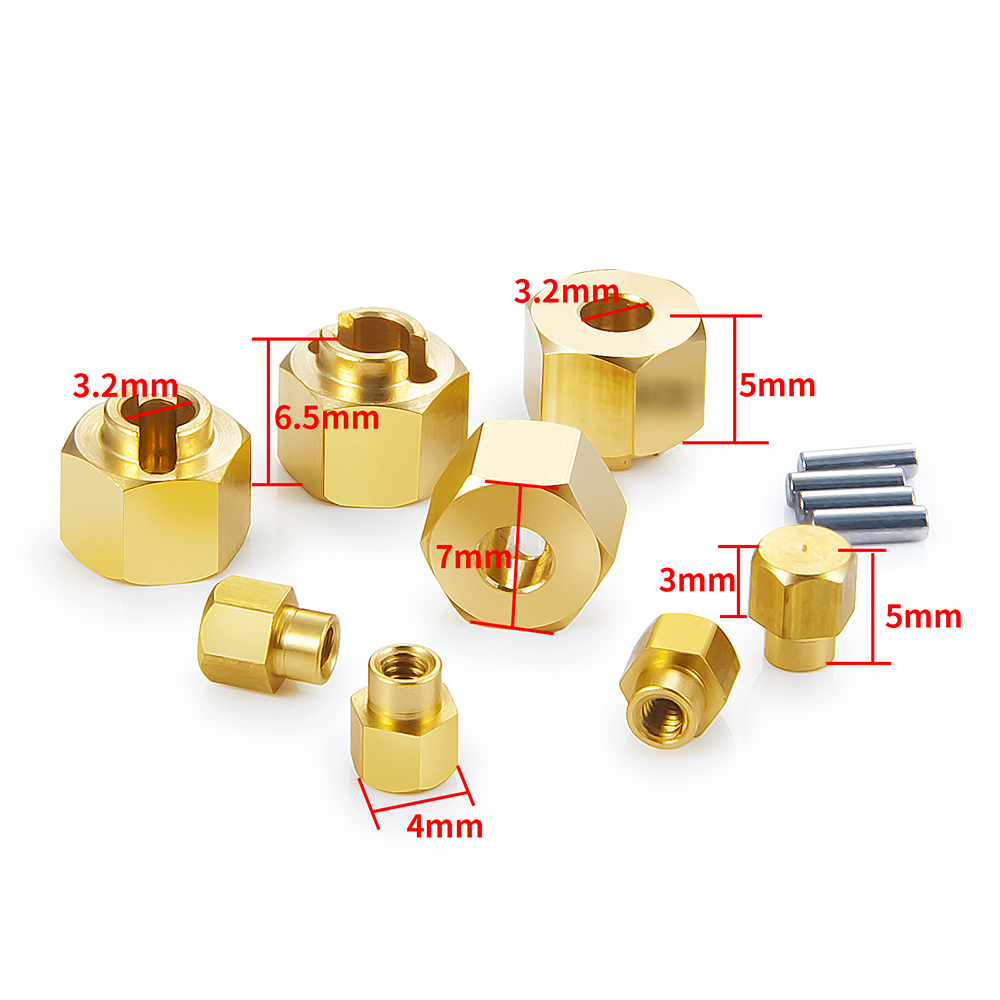 AXSPEED 4 PCS Adaptador Hex de - Wheel Hex Adapter avaliação e preço