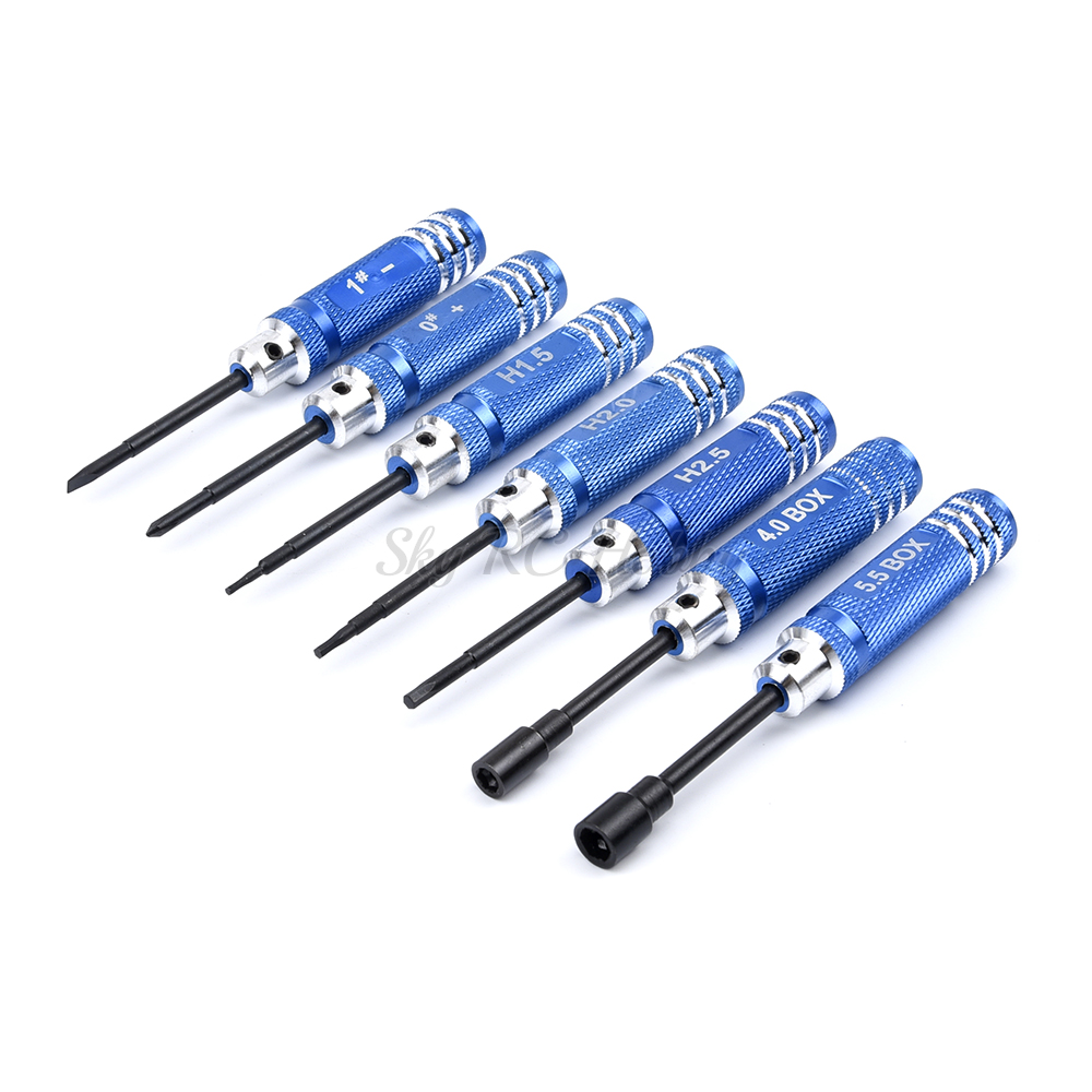 7 Pçs/set 0/1/1.5/2/2.5/4/5.5  - Rc Hobby Tools avaliação e preço