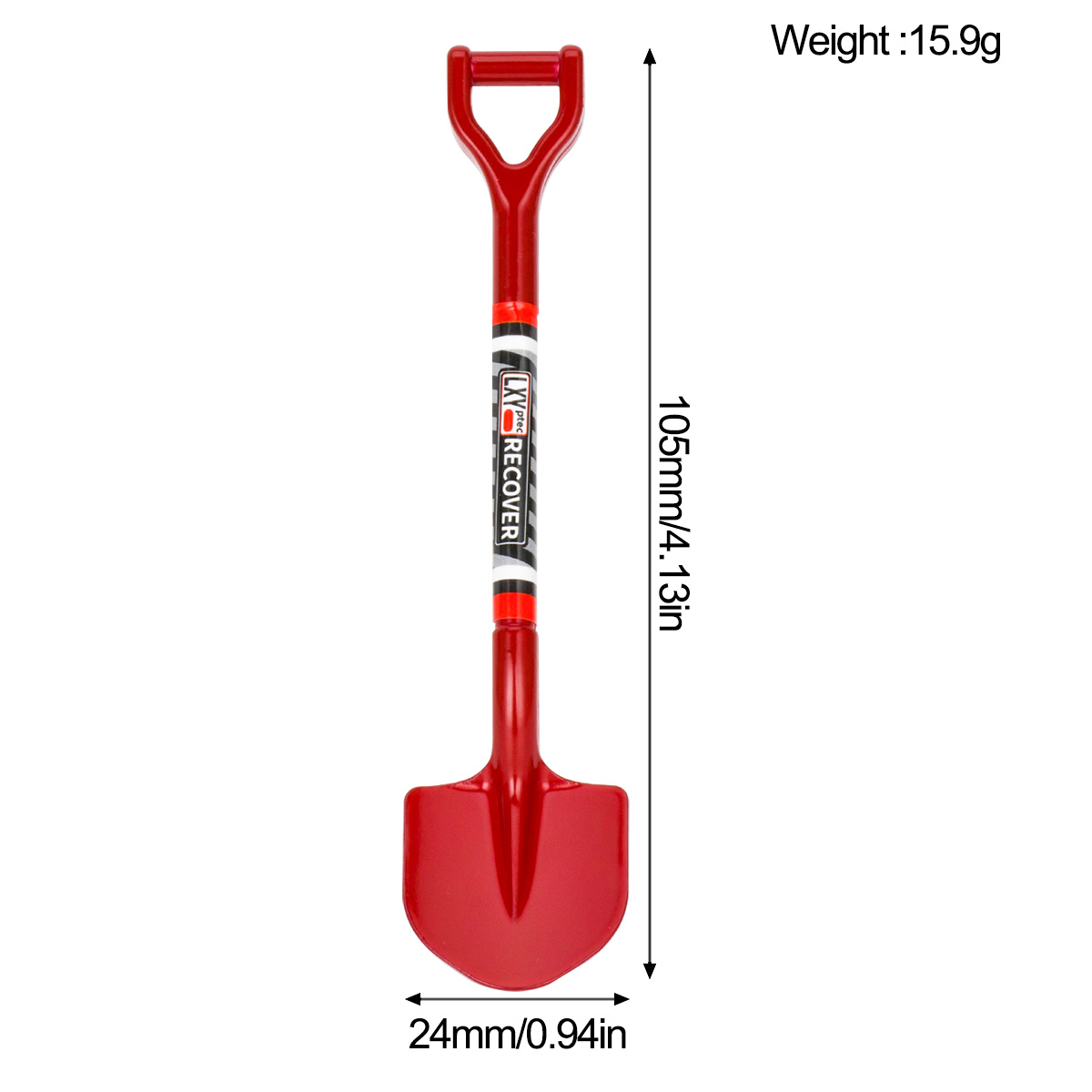 Decoração de pá de metal simul - Rc Hobby Tools avaliação e preço