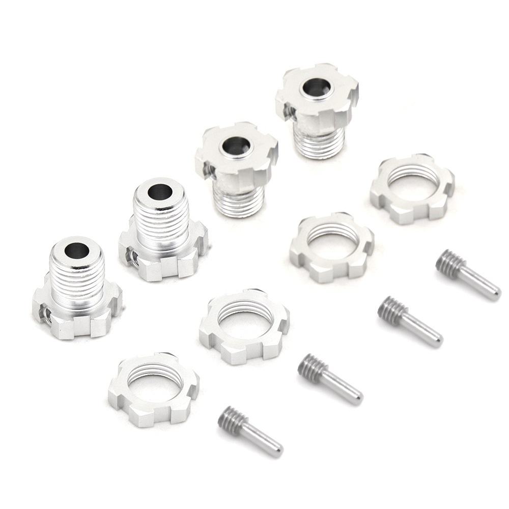 Metal 17mm splined roda hex hu - Wheel Hex Adapter avaliação e preço