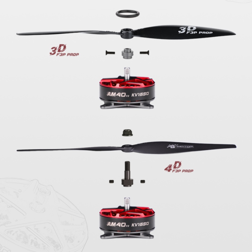 T-Hobby AM40 V2 3D/4D 2-3S Pod - Rc Hobby Rc avaliação e preço