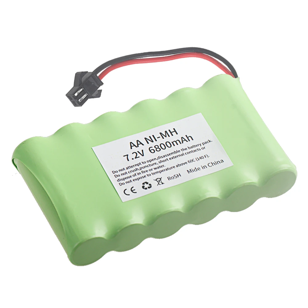 Ni-mh 7.2v 6800mah sm plug bat - Rc Hobby Rc avaliação e preço