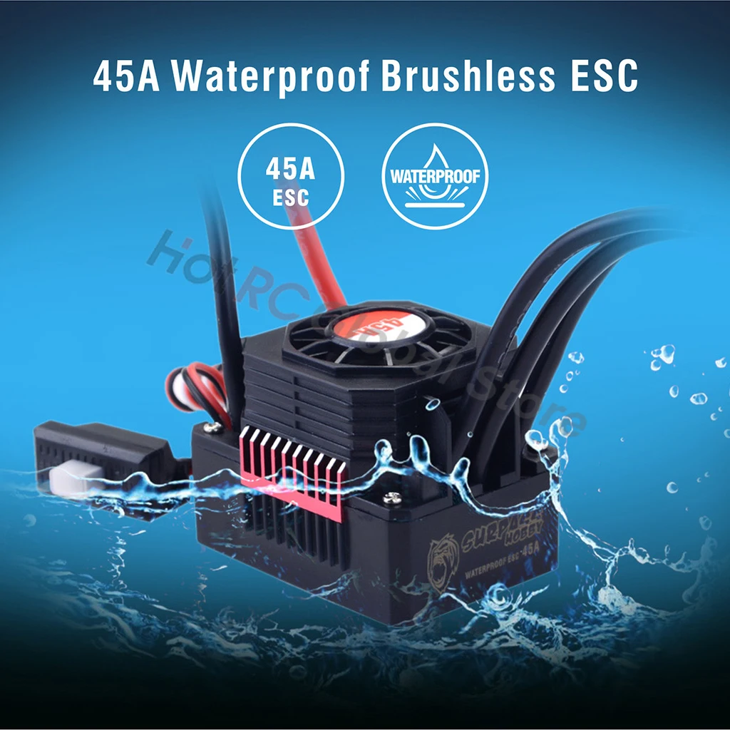 ESC Brushless à Prova d'Água S - Rc Hobby Rc avaliação e preço