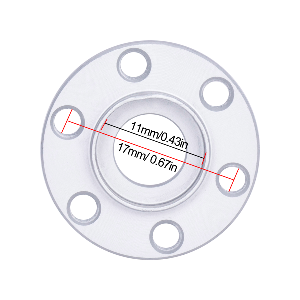 Cubo Hexagonal de Alumínio par - Wheel Hex Adapter avaliação e preço