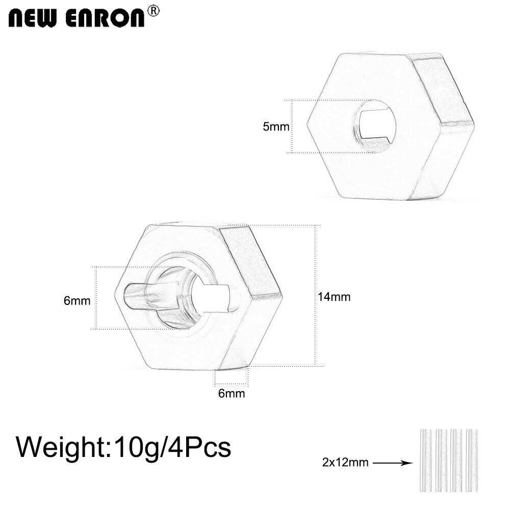 Roda sextavada de alumínio 606 - Wheel Hex Adapter avaliação e preço